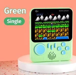 Portable Retro Handheld Game Console 600 Classic Games 3.5" Screen Green