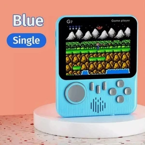 Portable Retro Handheld Game Console 600 Classic Games 3.5" Screen Blue Portable Retro Handheld Game Console 600 Classic Games 3.5" Screen Blue