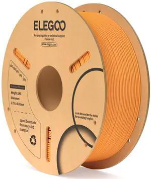 ELEGOO PLA Filament 1.75mm 3D Printer Filament Orange 1kg