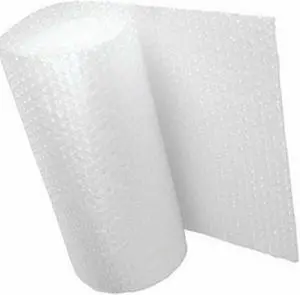 supplyhut 3/16'' SH Small Bubble Cushioning Wrap Padding Roll 50' x 12'' Wide 50FT, 0-8637-1108-1, Clear