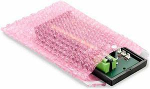 supplyhut 100 - 4x5.5 Anti-Static Bubble Out Pouches Bags Wrap Cushioning Self Seal, Pink