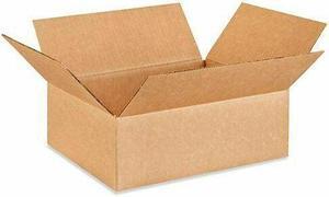 supplyhut 100 12x10x4 Cardboard Paper Boxes Mailing Packing Shipping Box Corrugated Carton Brown