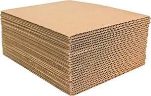 50 5x7 Cardboard Corrugated Pads Inserts Filler Sheet 5 x 7