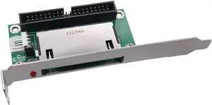 IDE / PATA to CF ( CompactFlash ) 40-Pin Bootable Adapter with PCI Bracket