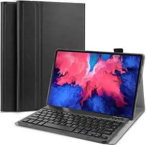 Wireless Keyboard Case for Lenovo Tab M10 Plus 3rd Generation 10.6 inch 2022 Tablet, Slim Shell Lightweight Stand Cover with Detachable Wireless Bluetooth Keyboard