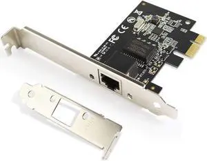 Gigabit Ethernet PCI Express PCI-E Network Card 10/100/1000Mbps RJ45 LAN Adapter Converter for Desktop PC