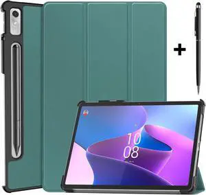 Case for Lenovo Tab P11 Pro 11.2 inch Gen 2 2022 / Lenovo Xiaoxin Pad Pro 2022 11.2 inch , Tri fold Slim Lightweight Hard Shell Smart Protective Cover with Multi-Angle Stand, Universal Stylus Pen