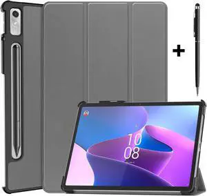 Case for Lenovo Tab P11 Pro 11.2 inch Gen 2 2022 / Lenovo Xiaoxin Pad Pro 2022 11.2 inch , Tri fold Slim Lightweight Hard Shell Smart Protective Cover with Multi-Angle Stand, Universal Stylus Pen