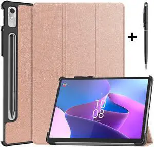 Case for Lenovo Tab P11 Pro 11.2 inch Gen 2 2022 / Lenovo Xiaoxin Pad Pro 2022 11.2 inch , Tri fold Slim Lightweight Hard Shell Smart Protective Cover with Multi-Angle Stand, Universal Stylus Pen