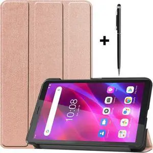 Case for Lenovo Tab M7 Gen 3 2021 / M7 Gen 2 2019, Slim Lightweight Stand Hard Shell Protective Cover for 7 inch Lenovo Tab M7 2nd Gen / 3rd Gen TB-7305F TB-7305L TB-7305X with Universal Stylus Pen