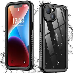 for iPhone 14 Case Waterproof, with Built in Sensitive Screen Protector Shockproof 360 Full Body Heavy Duty Protective Daily-Use Phone Case for iPhone 14 5G 6.1 inch 2022