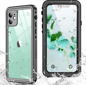 iPhone 11 Waterproof Case with Built-in Screen Protector Full Body Rugged Heavy Duty Shockproof Cover Dustproof IP68 Waterproof Phone Case for iPhone 11 6.1 inch