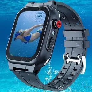 Waterproof Case for Apple Watch 44mm Series 6/5/4/SE with Premium Band & Screen Protector, IP68 100% Full Waterproof Dustproof Shockproof Protective Case for 44mm iWatch 6/5/4/SE