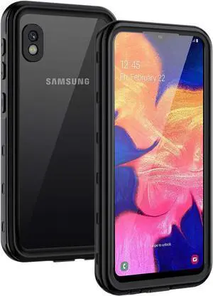 Samsung Galaxy A10E Case, IP68 Waterproof Dustproof Shockproof Case with Built-in Screen Protector, Full Body Sealed Underwater Protective Cover for Galaxy A10e