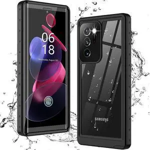 For Samsung Galaxy Note 20 Ultra Case Waterproof,Built in Screen Protector Full-Body Protection Heavy Duty Shock-Proof Cover Waterproof Case for Galaxy Note 20 Ultra 6.9 inch 5G