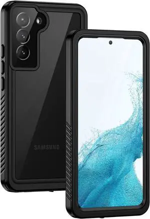 Samsung Galaxy S22 Case, IP68 Waterproof Dustproof Shockproof Case with Built-in Screen Protector, Heavy Duty Full Body Protective Cover for Galaxy S22 5G 6.1 Inch