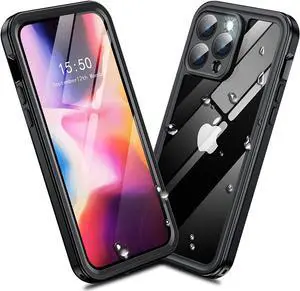 Compatible with iPhone 14 Pro Max Waterproof Case, Built-in Screen Full-Body Protector, IP68 Waterproof Shockproof Cover for iPhone 14 Pro Max 6.7 inch