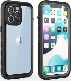 For iPhone 13 Pro Case Waterproof Shockproof with Screen Protector Full Body Protector Dustproof Dirtproof Heavy Duty Phone Case for iPhone 13 Pro 6.1inch