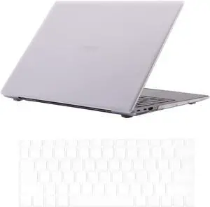 Compatible with 14 inch Huawei Matebook 14S Case 2021 2022 Matte Laptop Protective Hard Shell Case for Huawei Mate Book 14S 14-inch with Keyboard Cover Skin Transparent