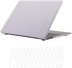 Compatible with Huawei MateBook X Pro 13.9 inch 2019 / 2020 / 2021 Matte Laptop Protective Hard Shell Case for Huawei Mate Book X Pro 13.9 inch with Keyboard Cover Skin Transparent