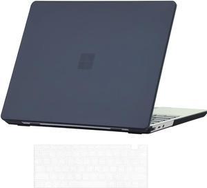 Slim Case for Microsoft Surface Laptop Go 1 / Go 2 12.4 inch 2022 2020 2019 Matte Protective Case Hard Shell Laptop Cover with Transparent Keyboard Cover Skin