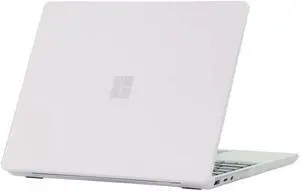 Slim Case for 13.5 inch Microsoft Surface Laptop 5 / 4 / 3 / 2 with Alcantara Palm Rest, Matte Protective Case Hard Shell Laptop Cover with Transparent Keyboard Cover Skin Matte Transparent
