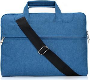 Universal 11 12 inch Laptop Bag, Computer Bag, Water Resistant Laptop Briefcase, Laptop Case Sleeve with Shoulder Strap for MacBook Acer Lenovo HP Dell Samsung Denim Blue