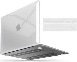 Compatible with MacBook 12 inch Case with Retina Display Model: A1534, Release 2017 2016 2015, Plastic Hard Shell Case with Keyboard Cover Skin Crystal Clear