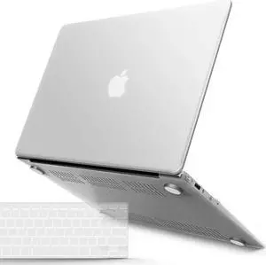 Compatible with MacBook Air 11 Inch Case Model A1370 A1465, Soft Touch Plastic Hard Shell Cover with Keyboard Cover for Apple Mac Air 11" Matte Transparent