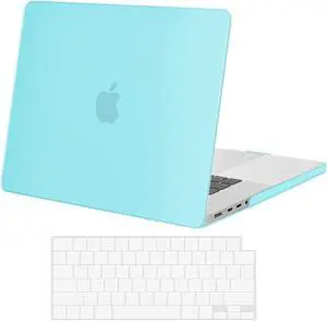 Case for MacBook Pro 16 inch Case 2023 2022 2021 Release M2 A2780 A2485 M1 Pro/Max Chip with Touch ID, Plastic Hard Shell Protective Cover with Keyboard Skin