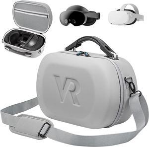 Carrying Case for Meta Quest Pro/Meta Quest 2, Hard Travel Case Storage for Meta Quest Pro VR Gaming Headset and Accessories