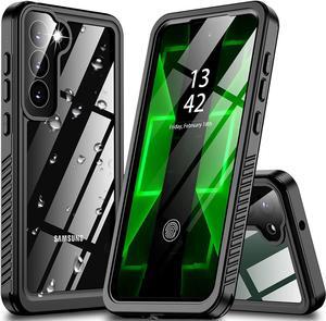 for Samsung Galaxy S23 Case Waterproof, Galaxy S23 Case with Built-in Screen Protector [Support Fingerprint Unlock][360°Full Body Protection][12FT Military Grade] Rugged S23 Phone Case