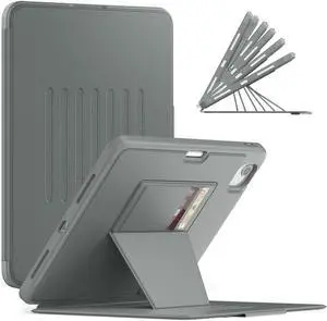 Magnetic Stand Case for iPad Air 5th 4th Generation 10.9 inch 2022 2020 - Shockproof Cover with Pencil Holder, Card Slot, Auto Sleep Wake For iPad Pro 11 inch 2018 2020 2021 2022 (1st/2nd/3rd/4th Gen)