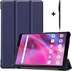 Case for Lenovo 8.0 Inch Tab M8 Gen 3 2022/ Smart Tab M8 Gen 3 2022/Tab M8 HD LTE 2021/ Tab M8 HD/Smart Tab M8/Tab M8 FHD 2019, Slim Lightweight Stand Hard Shell Protective Cover with Stylus Pen