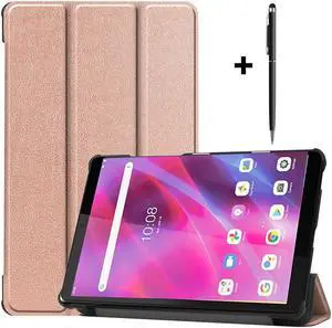 Case for Lenovo 8.0 Inch Tab M8 Gen 3 2022/ Smart Tab M8 Gen 3 2022/Tab M8 HD LTE 2021/ Tab M8 HD/Smart Tab M8/Tab M8 FHD 2019, Slim Lightweight Stand Hard Shell Protective Cover with Stylus Pen