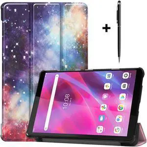 Case for Lenovo 8.0 Inch Tab M8 Gen 3 2022/ Smart Tab M8 Gen 3 2022/Tab M8 HD LTE 2021/ Tab M8 HD/Smart Tab M8/Tab M8 FHD 2019, Slim Lightweight Stand Hard Shell Protective Cover with Stylus Pen