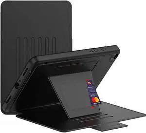Magnetic Case for Samsung Galaxy Tab A 8.0 inch 2019 Model SM-T290/T295/T297 Multi-Angle Viewing Smart Protective Stand Cover with Card Slot, Auto Wake/Sleep