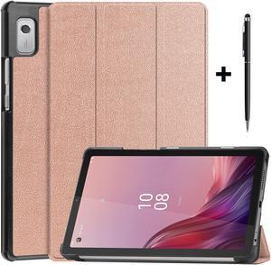 Case for Lenovo Tab M9 2023 9 inch Tablet Model TB-310XU / TB-310FU, Slim Lightweight Stand Hard Shell Protective Cover with Stylus Pen