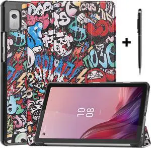Case for Lenovo Tab M9 2023 9 inch Tablet Model TB-310XU / TB-310FU, Slim Lightweight Stand Hard Shell Protective Cover with Stylus Pen