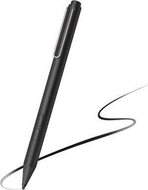 Stylus Pen for Microsoft Surface, Palm Rejection, 1024 Levels Pressure, Flex & Soft HB Nib, Compatible with Surface Pro/Book/Laptop/Go, Including 2 Spare Nibs & AAAA Battery