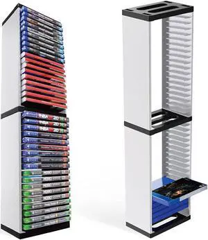 Game Card Box Storage Stand for PS5 Xbox Games, Storage Tower for Xbox Game Card Box Holder Vertical Stand - for Video Games 36 PCS
