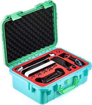Carrying Case for Nintendo Switch Travel Case ,Professional Deluxe Waterproof Case Soft Lining Hard Case for Nintendo Switch OLED Model Console Pro Controller & Accessories