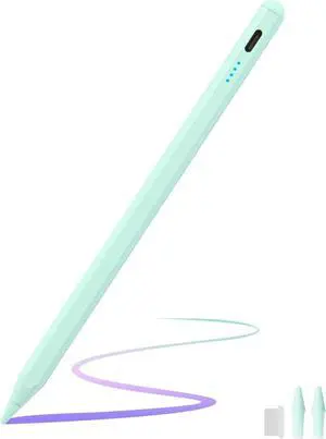 Stylus Pen for iPad with Palm Rejection - Apple Pencil for iPad 10/9th Gen,Compatible with iPad Pro 11&12.9 inch, iPad Mini 6th/5th, iPad Air 3/4/5, iPad 6/7/8th Gen - Perfect for Writing and Drawing
