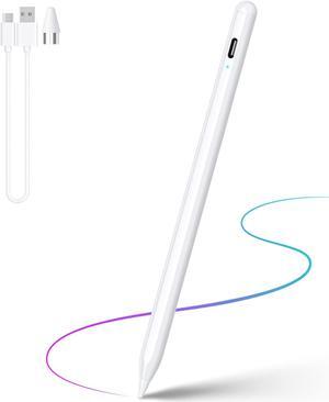 Stylus Pen, Active Stylus Pen Compatible for iOS and Android Touchscreens/Phones, Rechargeable Stylus Pen with Dual Touch Screen, Stylus Pencil for Apple iPad/iPhone/Android/Samsung Tablet
