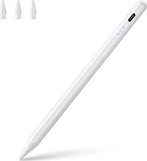 Stylus Pen for ipad, Active Pencil with Quick Charge, Palm Rejection Tilt Sensor, Magnetic Apple Pen Compatible with 2018-2023 iPad Pro 11"/12.9",iPad 10/9/8/7/6,iPad Mini 5/6,iPad Air 3/4/5