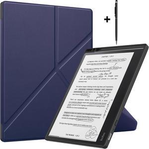 Slim Case for Kobo Elipsa 2E 10.3 inch 2023 - Premium Leather Case Protective Smart Folio Shell Cover with Pen Holder, Auto Wake/Sleep, Multi-Viewing Angles, Stylus Pen