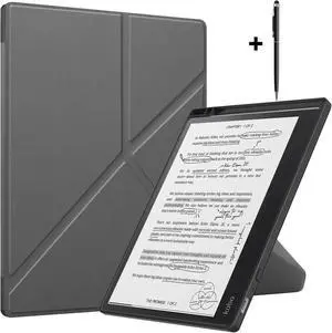 Slim Case for Kobo Elipsa 2E 10.3 inch 2023 - Premium Leather Case Protective Smart Folio Shell Cover with Pen Holder, Auto Wake/Sleep, Multi-Viewing Angles, Stylus Pen