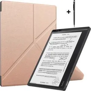 Slim Case for Kobo Elipsa 2E 10.3 inch 2023 - Premium Leather Case Protective Smart Folio Shell Cover with Pen Holder, Auto Wake/Sleep, Multi-Viewing Angles, Stylus Pen