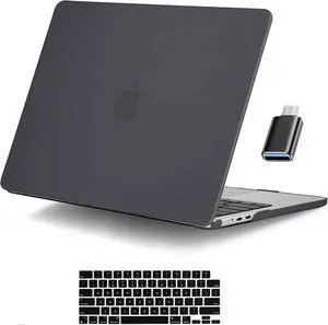 For MacBook Air 15 inch Case 2023 Release A2941 M2 Chip with Liquid Retina Display Touch ID,Ultra Thin Laptop Plastic Hard Shell Case with Keyboard Skin & Type C Adapter 1 Pack