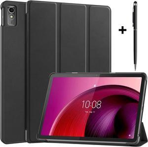 Case for Lenovo Tab M10 5G 10.6 Inch 2023 TB-360ZU TB-360XU, Tri fold Slim Lightweight Hard Shell Smart Protective Cover with Multi-Angle Stand, Universal Stylus Pen